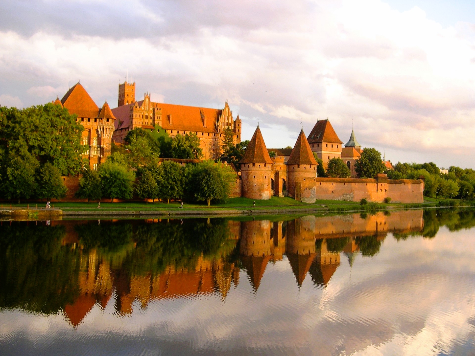 View of Malbork Castle