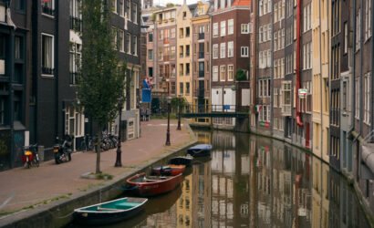 View of the Amsterdam Canal