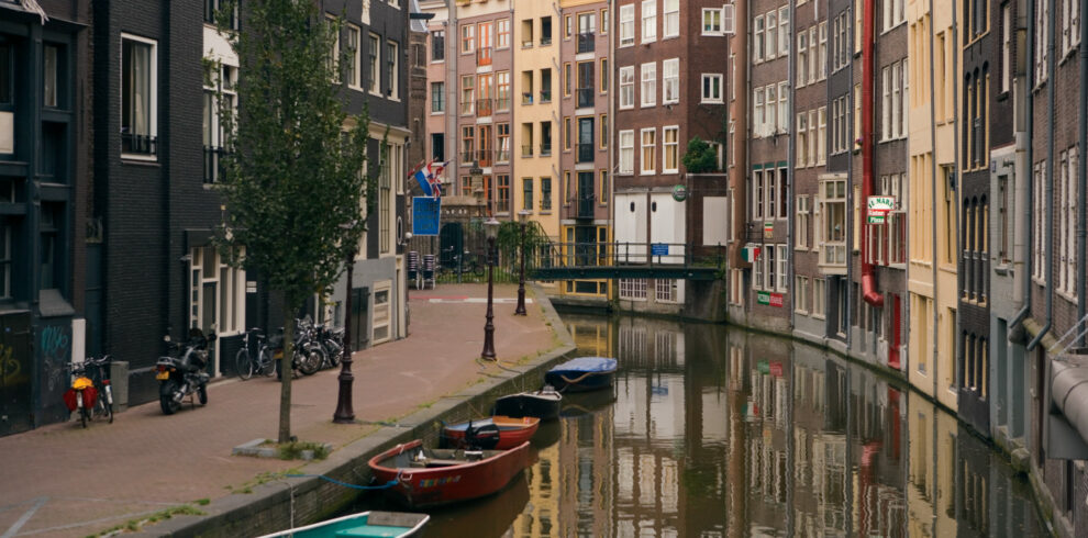 View of the Amsterdam Canal